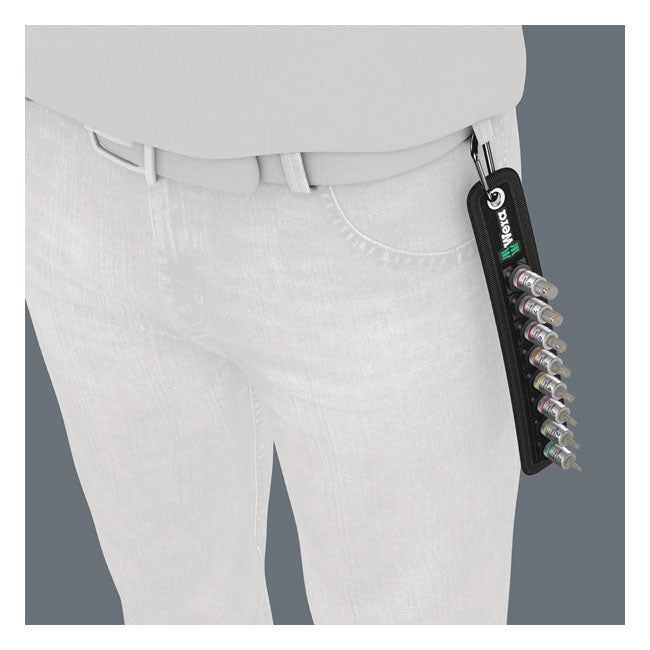 Wera socket belt with 3/8" drive Hex sockets - Metric TOOLS SOCKET SET Wera
