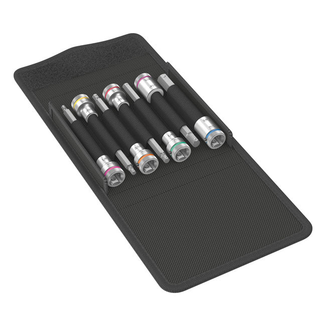Wera extended 3/8" Hex socket bits - US sizes TOOLS SOCKET SET Wera