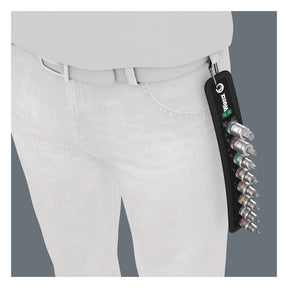 Wera socket belt with 3/8" drive Hex socket bits - US sizes TOOLS SOCKET SET Wera