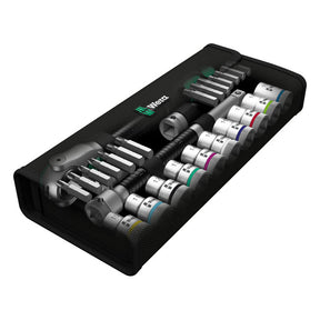 Wera Zyklop speed ratchet kit 1/2" drive - Metric sizes TOOLS SOCKET SET Wera