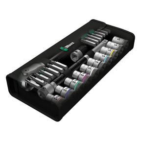Wera Zyklop speed ratchet kit 1/2" drive - US sizes TOOLS SOCKET SET Wera