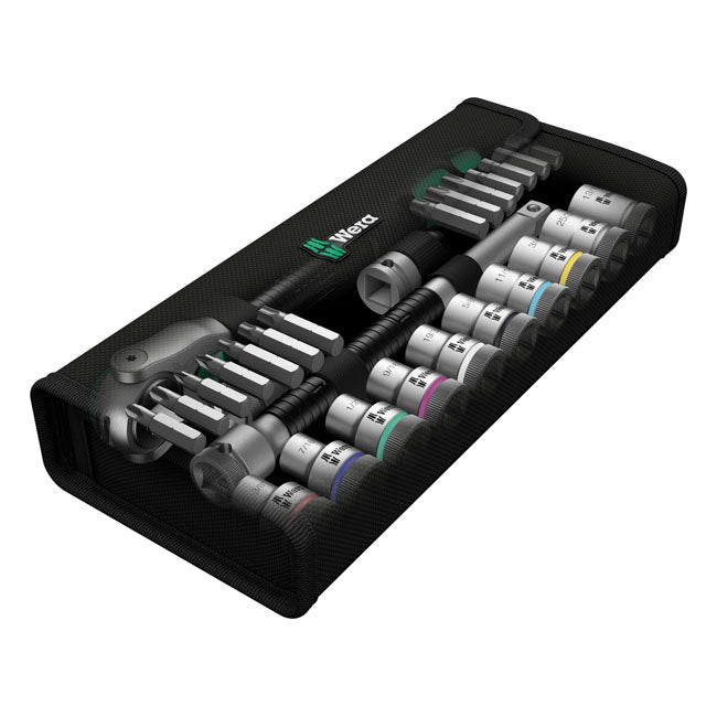 Wera Zyklop speed ratchet kit 1/2" drive - US sizes TOOLS SOCKET SET Wera