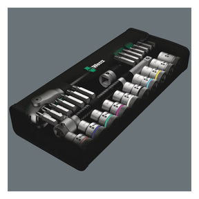 Wera Zyklop speed ratchet kit 1/2" drive - US sizes TOOLS SOCKET SET Wera