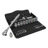Wera Zyklop metal ratchet switch kit 1/2" drive Metric sizes TOOLS SOCKET SET Wera