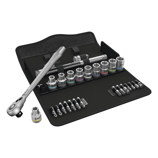 Wera Zyklop metal ratchet switch kit 1/2" drive Metric sizes TOOLS SOCKET SET Wera