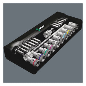 Wera Zyklop metal ratchet switch kit 1/2" drive US sizes TOOLS SOCKET SET Wera