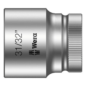 Wera Zyklop 1/2" socket - US sizes 31/32" TOOLS SOCKETS Wera