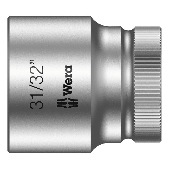 Wera Zyklop 1/2" socket - US sizes 31/32" TOOLS SOCKETS Wera
