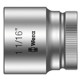 Wera Zyklop 1/2" socket - US sizes 1-1/16" TOOLS SOCKETS Wera