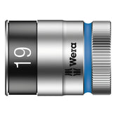Wera Zyklop 1/2" socket with holding function - Metric 19.0 TOOLS SOCKETS Wera