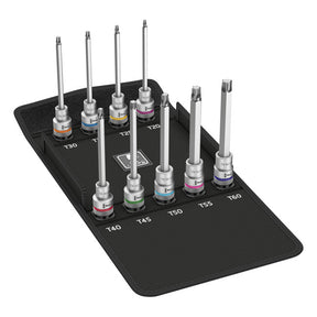 Wera Zyklop 1/2" drive extended Torx® socket bit set TOOLS SOCKET SET Wera