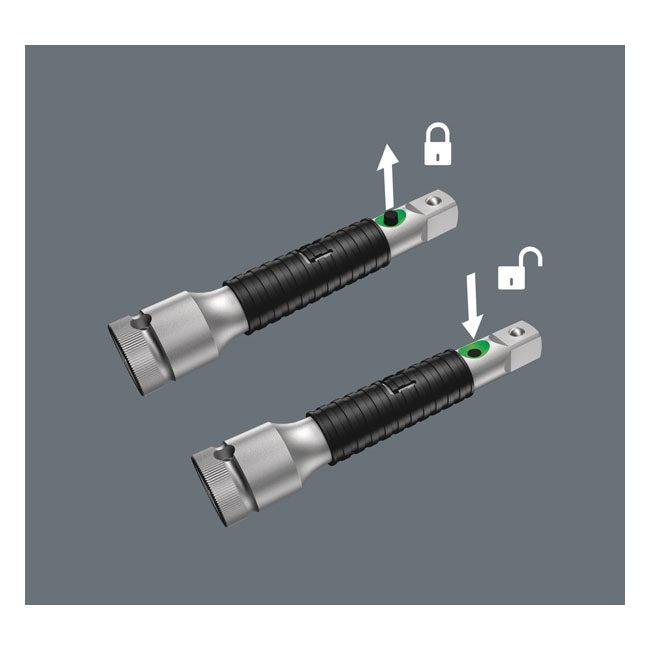 Wera Zyklop 1/2" flexible lock short extension 125mm TOOLS SOCKETS Wera