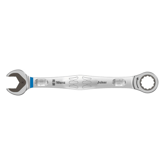 Wera ratcheting wrench open/ box end 19mm Joker - Metric SOCKET WRENCH SETS Wera