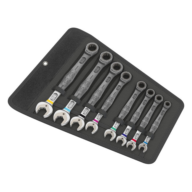 Wera ratcheting wrench set Joker open/ box end - US sizes SOCKET WRENCH SETS Wera