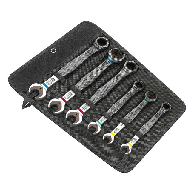 Wera ratcheting wrench set Joker open/ box end - Metric SOCKET WRENCH SETS Wera