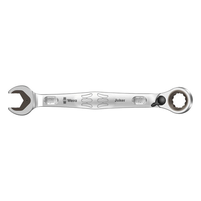 Wera ratcheting wrench Joker switch open/box end - Metric 15 SOCKET WRENCH SETS Wera
