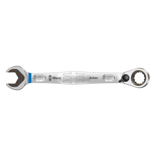 Wera ratcheting wrench Joker switch open/box end - Metric 19 SOCKET WRENCH SETS Wera
