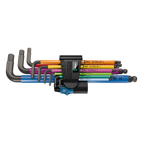 Wera hex key set multicolor - Metric ALLEN WRENCH SET METRIC Wera
