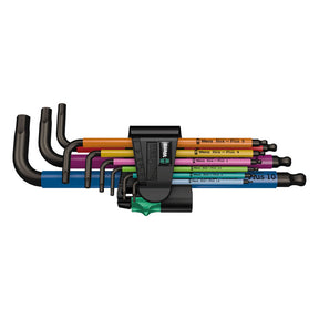 Wera hex key set multicolor - Metric ALLEN WRENCH SET METRIC Wera