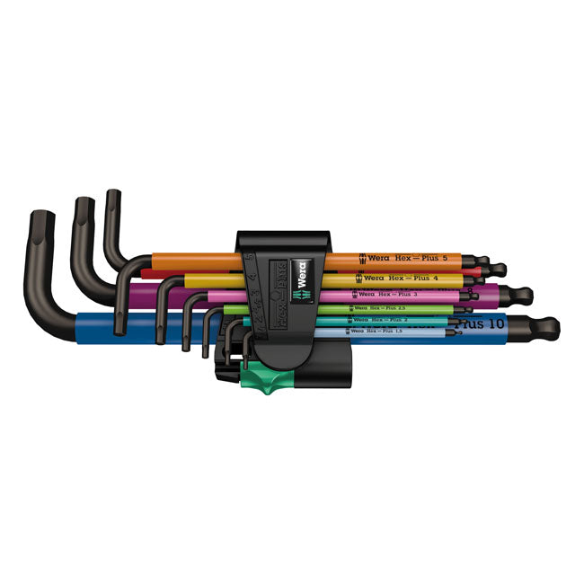 Wera hex key set multicolor - Metric ALLEN WRENCH SET METRIC Wera