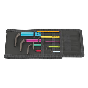 Wera hex key set multicolor - US sizes Tools USA Wera