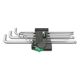 Wera hex key set short chrome - Metric ALLEN WRENCH SET METRIC Wera