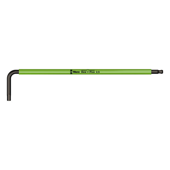 Wera hex key multicolor bright green - Metric 2.5 ALLEN WRENCH SET METRIC Wera