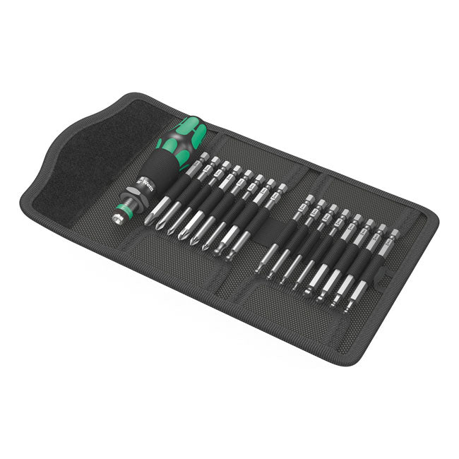 Wera bit pouch, bits & handle kit Kraftform Kompakt 66 KK WORKSHOP MISC Wera