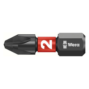 Wera 1/4" bit for Phillips screws Impaktor PH2 WORKSHOP MISC Wera