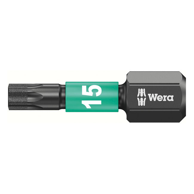 Wera 1/4" bit for Torx® screws Impaktor TX15 WORKSHOP MISC Wera