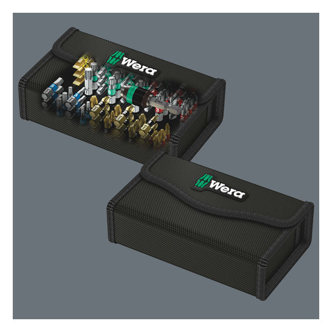 Wera bit assortment 60 pcs. and Rapidiaptor bit holder WORKSHOP MISC Wera