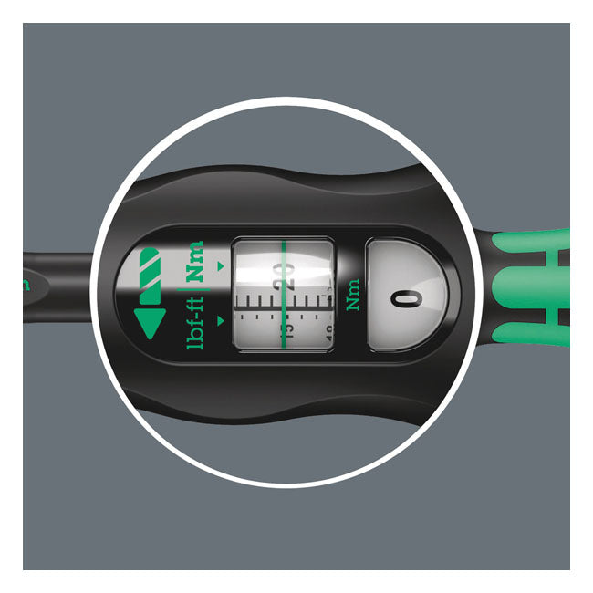 Wera 3/8" drive torque wrench 10-50 Nm with ratchet TORQUE WRENCHES Wera