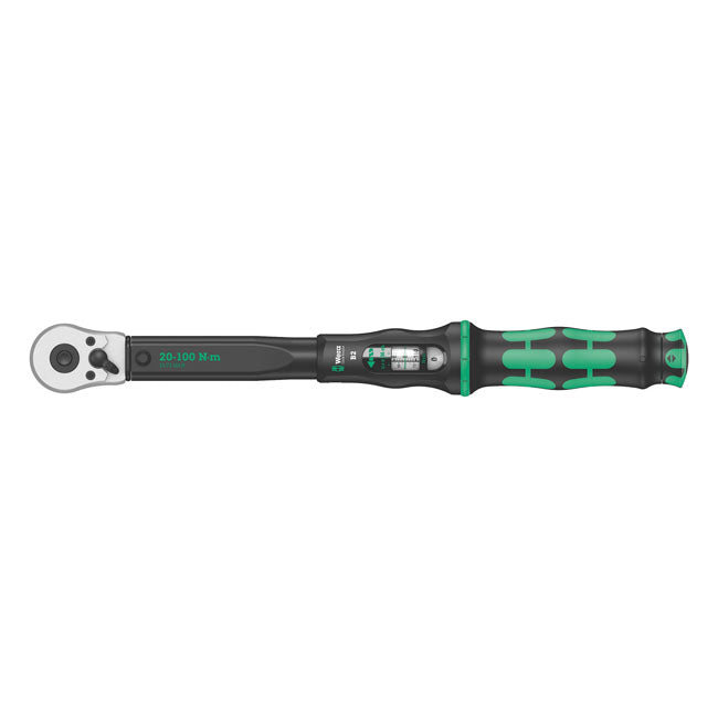 Wera 3/8" drive torque wrench 20-100 Nm with ratchet TORQUE WRENCHES Wera
