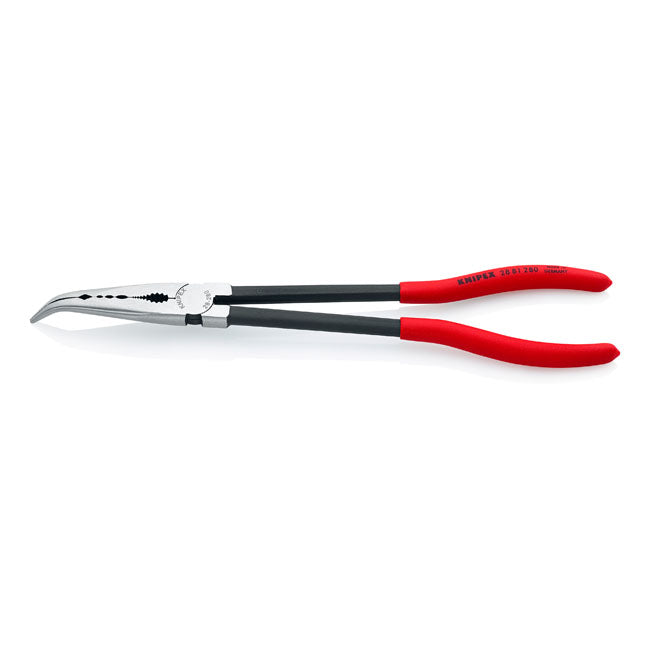 Knipex long reach needle nose pliers with angled head 280mm PLIERS Knipex