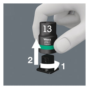 Wera, Impaktor 1/2" hex socket set - Metric WORKSHOP MISC Wera
