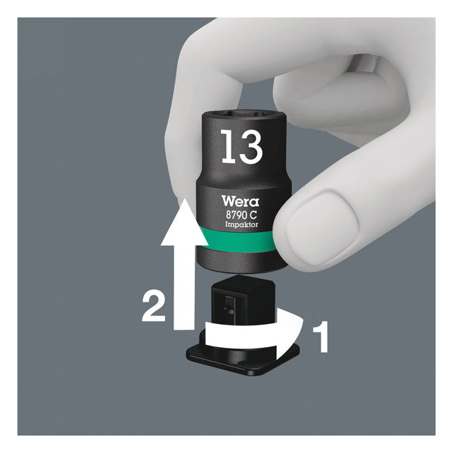 Wera, Impaktor 1/2" hex socket set - Metric WORKSHOP MISC Wera