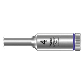 Wera, deep socket size 4mm WORKSHOP MISC Wera