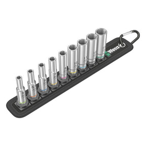Wera, socket belt with hex deep sockets - Metric WORKSHOP MISC Wera