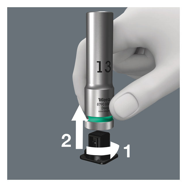 Wera, socket belt with hex deep sockets - Metric WORKSHOP MISC Wera