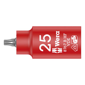 Wera HF Torx bit socket, insulated, size TX25 WORKSHOP MISC Wera