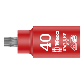 Wera HF Torx bit socket, insulated, size TX40 WORKSHOP MISC Wera