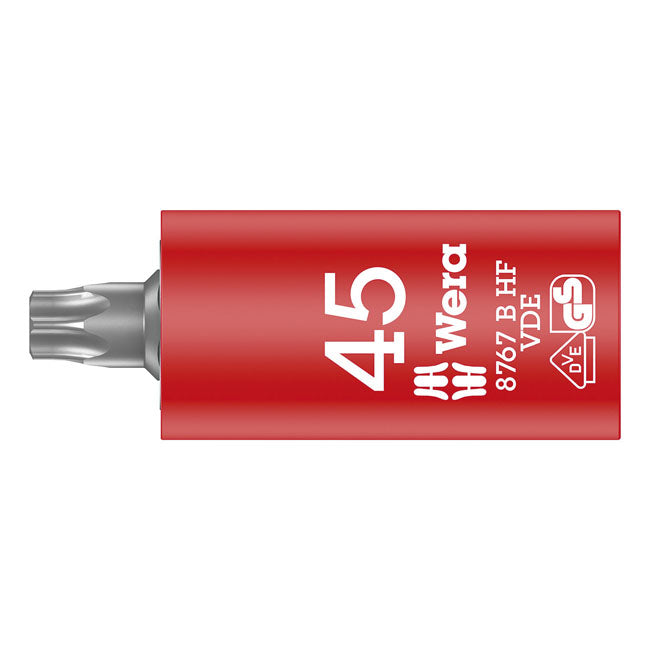 Wera HF Torx bit socket, insulated, size TX45 WORKSHOP MISC Wera