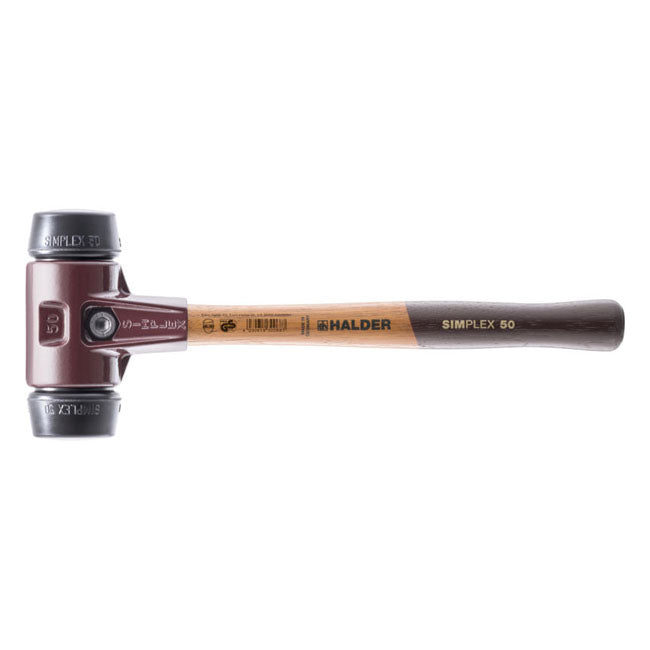 Halder Mallet Simplex Soft Face Rubber 350mm Long Hammers Halder