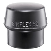 Halder Insert For Simplex Mallet 50mm Rubber Medium Hard Hammers Halder