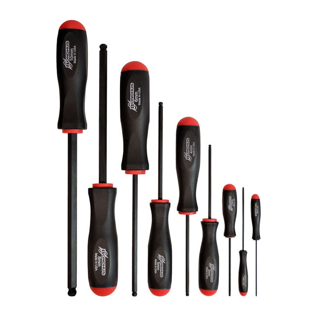 Bondhus, Hex ball-end allen screwdriver set metric Tools Bondhus