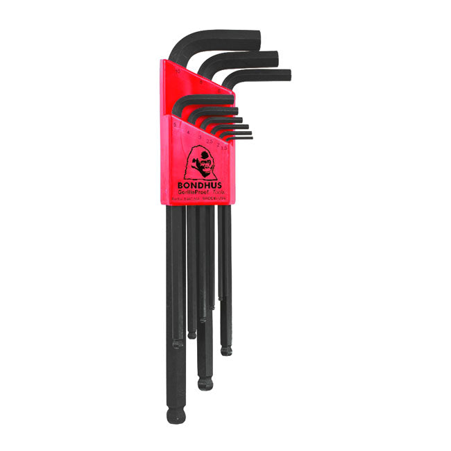 Bondhus, allen head / ball-end wrench set metric Tools Bondhus