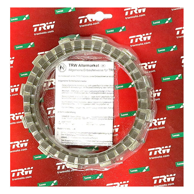 TRW clutch plate kit, frictions discs CLUTCH PLATES FRICTION Trw