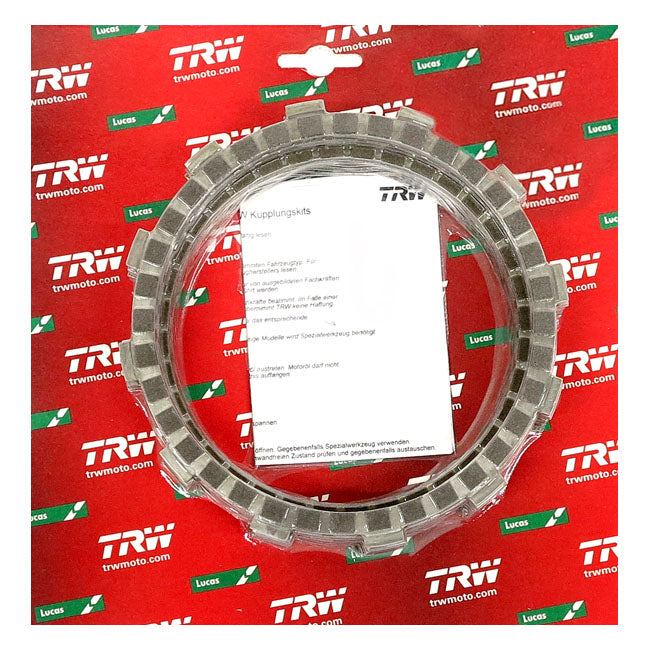 TRW clutch plate kit, frictions discs CLUTCH PLATES FRICTION Trw