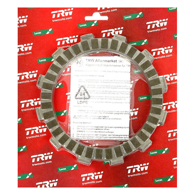 TRW clutch plate kit, frictions discs CLUTCH PLATES FRICTION Trw