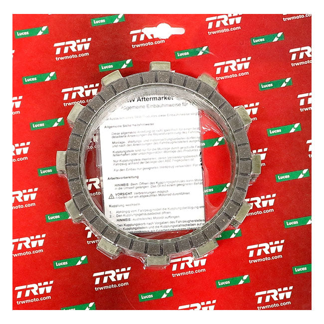 TRW clutch plate kit, frictions discs CLUTCH PLATES FRICTION Trw